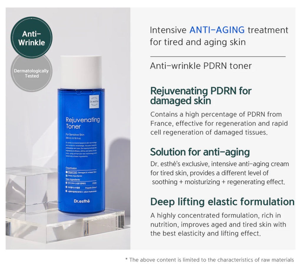 Dr. esthé Rejuvenating Toner PDRN